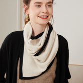 100% Cashmere Soft Warm Winter Scarves Wraps for Women